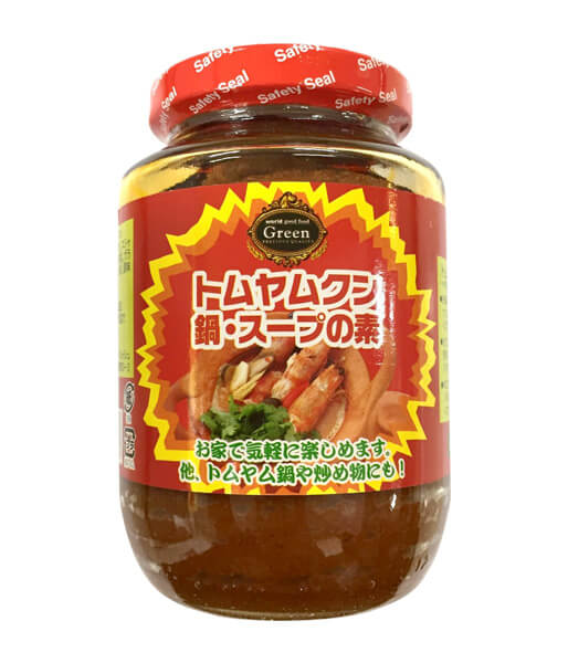 グリーン・トムヤムクン 鍋スープの素(瓶) (454g)
