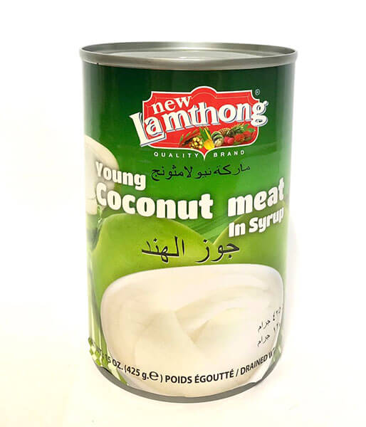 Lamthong ココナッツ果肉シロップ漬け　425g